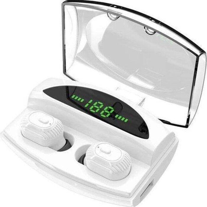 TWS - Draadloze oortjes / in-ear oordopjes - Bluetooth Draadloze buds - Luxe indicator - Geschikt voor alle smartphones o.a Samsung & Iphone, , galaxy buds, huawei, sony - Wit.