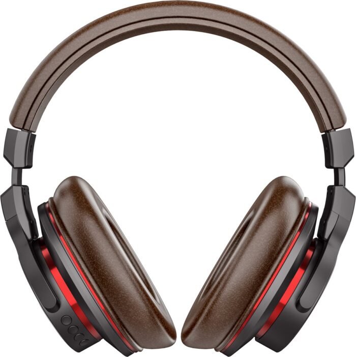 Koptelefoon Bluetooth Bruin 237 - Draadloze koptelefoon - Hoofdtelefoon - Draadloze Headset met Microfoon - Met Draad - Koptelefoons - Headphones