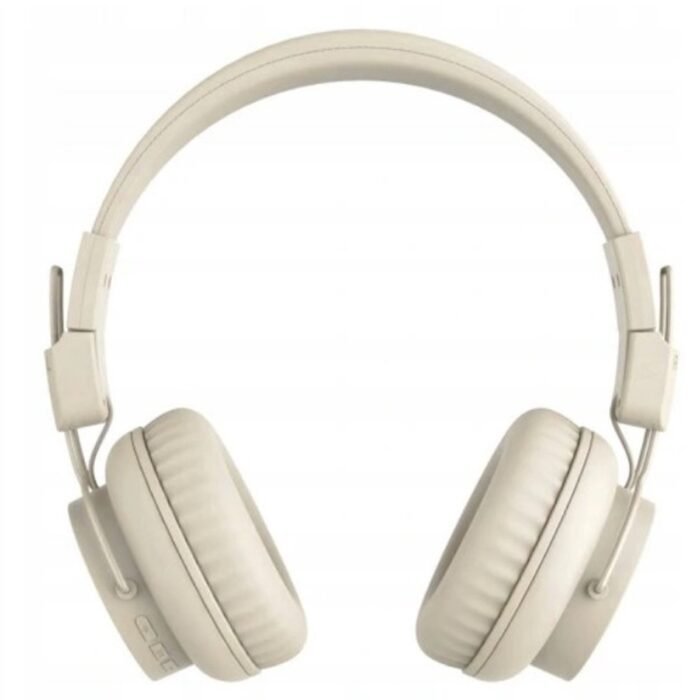 Fresh 'n Rebel Koptelefoon beige draadloos Bluetooth - Draadloze koptelefoon beige on ear - 30 uur speeltijd - volledig opgeladen in 2 uur