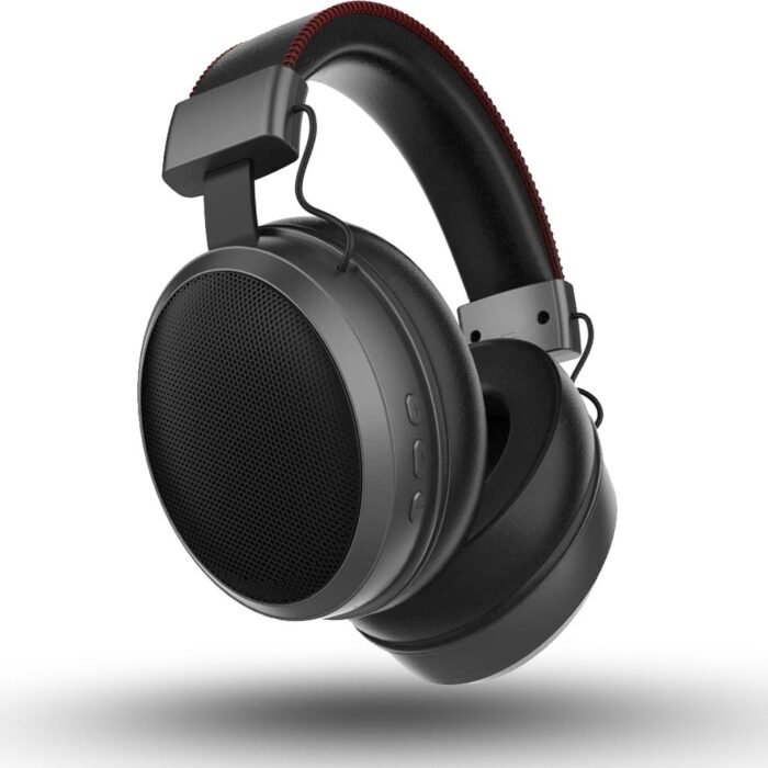 Over Ear Koptelefoon Draadloos - Active Noise Reduction - Draadloze Headset - Bluetooth - Lange batterij duur - Bedraad of draadloos - Kristalheldere Gesprekken - Zwart