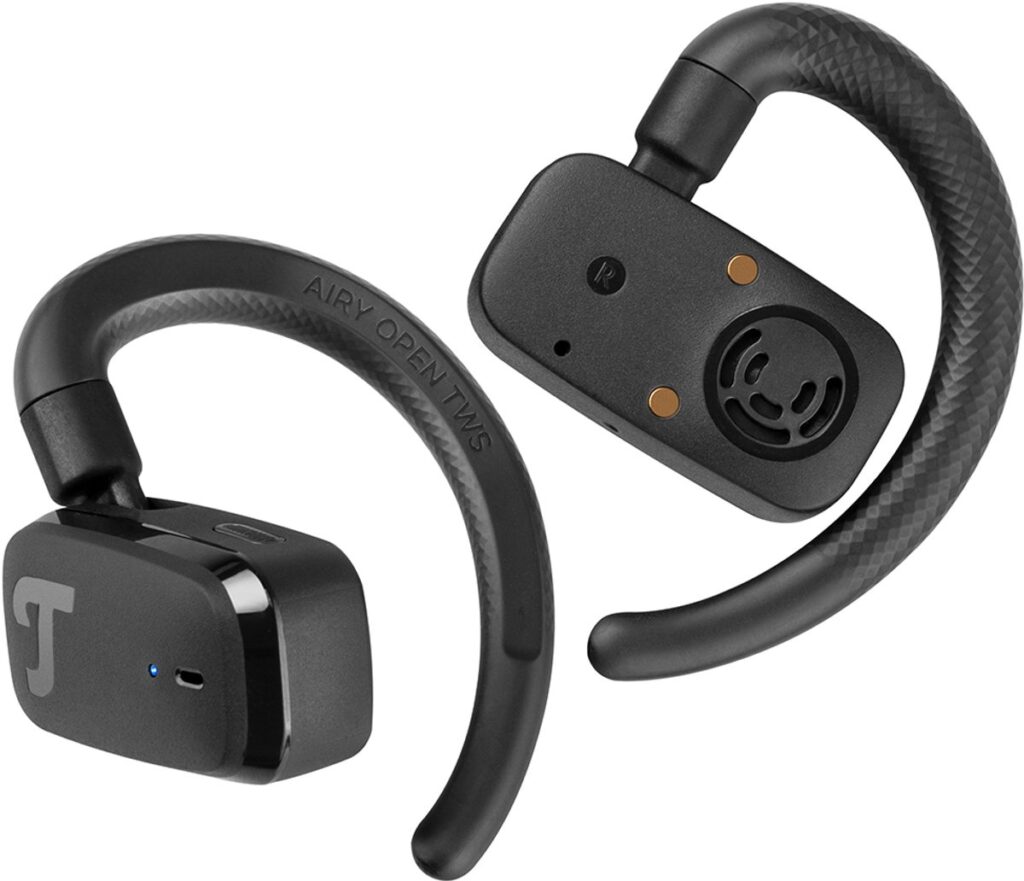 Teufel AIRY OPEN TWS - Bluetooth open-ear koptelefoon - Met oplaadcase - Zwart