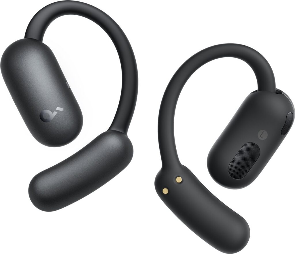 Soundcore AeroFit 2 Hoofdtelefoons Draadloos Open-ear Gesprekken/Muziek/Sport/Elke dag Bluetooth Zwart