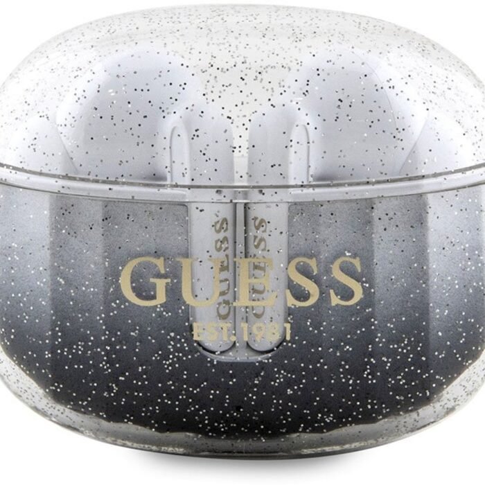 Guess Glitter Gradient TWS Bluetooth In-Ear Oordopjes - Zwart