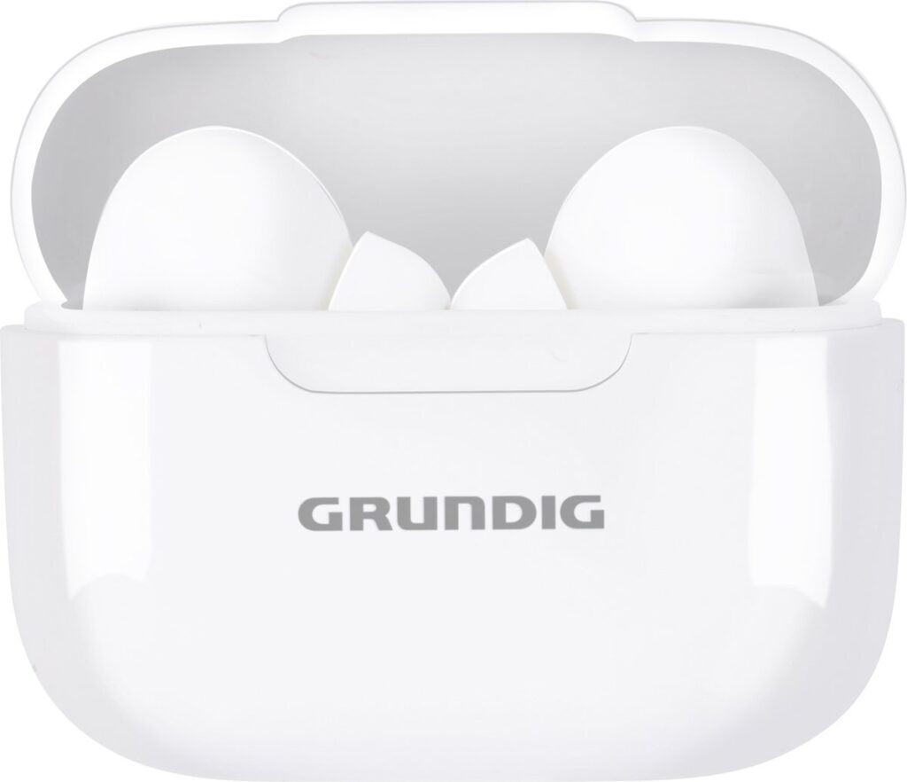Grundig Draadloze Oordopjes - Bluetooth In Ear Oordopjes 230mAh - Oortjes Draadloos met 4 Uur Afspeeltijd - Earbuds voor Hands Free Bellen - Incl. Oplaadcase USB-C Oplaadkabel