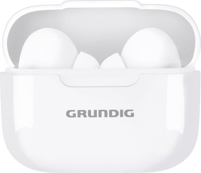 Grundig Draadloze Oordopjes - Bluetooth In Ear Oordopjes 230mAh - Oortjes Draadloos met 4 Uur Afspeeltijd - Earbuds voor Hands Free Bellen - Incl. Oplaadcase USB-C Oplaadkabel