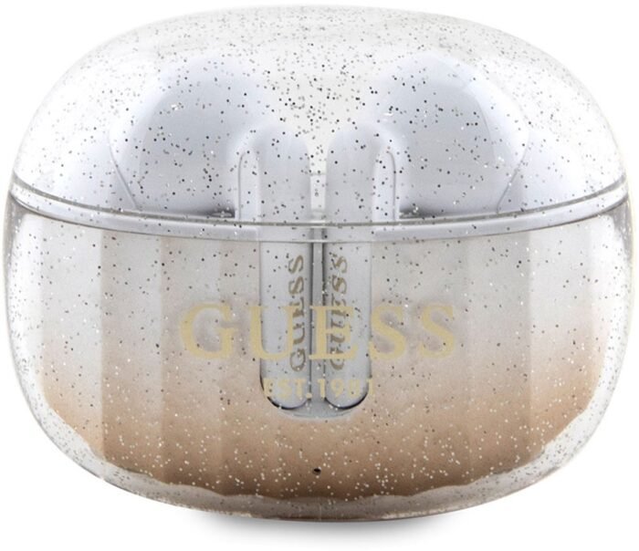 Guess – Draadloos – earphones – Oortjes – TWS – Glitter Gradient – Goud