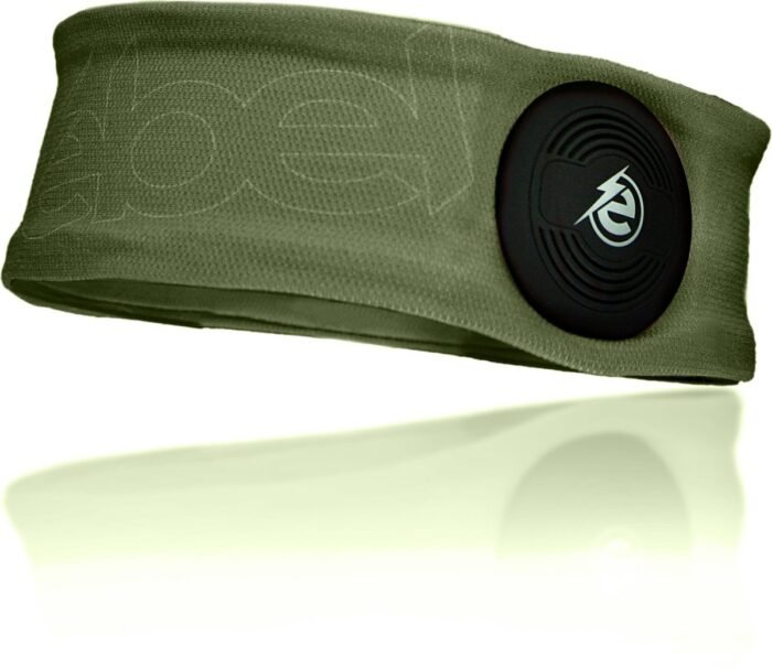 Earebel - Elite - sport koptelefoon - on ear - koptelefoon - Hoofdband - maat S/M - hardlopen - fitness – fietsen - Groen