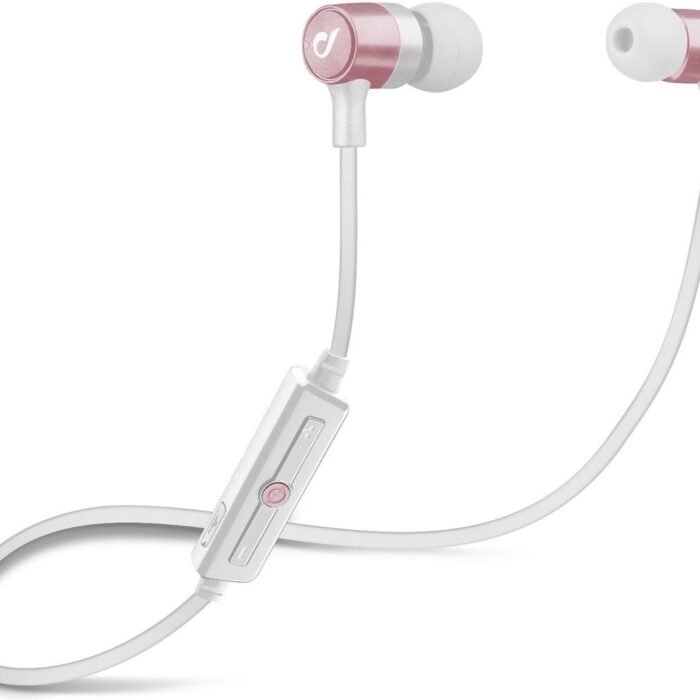 Cellularline LABTAUINEARP hoofdtelefoon/headset In-ear Roze, Wit