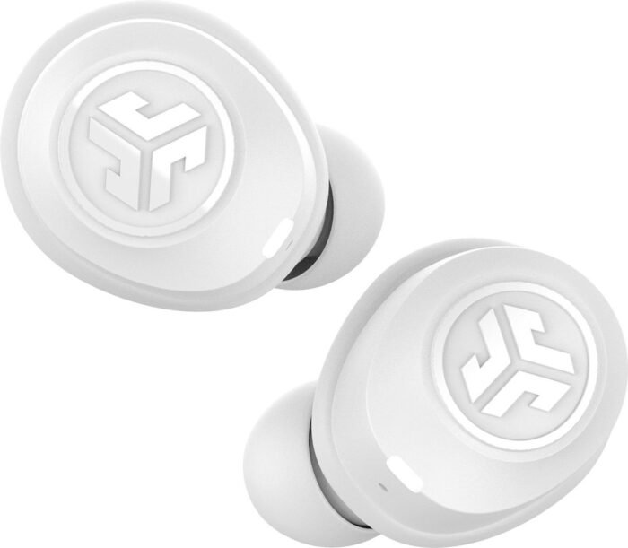 JLab JBuds Air Volledig Draadloze Oortjes met Bluetooth 5 - Draadloze oordopjes - Bluetooth Oordopjes - Wireless Earbuds - Draadloze Oortjes -Oplaadcase - Wit