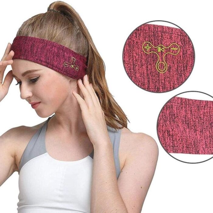 Bluetooth Hoofdband Hoofdtelefoon voor Sport en Ontspanning - Draadloze Muziek en HD Oproepen