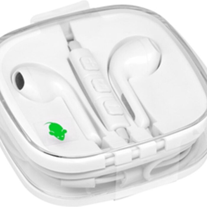 Oortelefoon Green Mouse met USB-C aansluiting