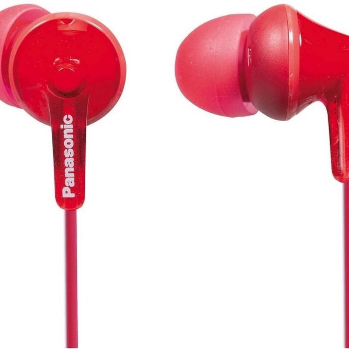 Panasonic RP-HJE125E-R hoofdtelefoon/headset Hoofdtelefoons In-ear Rood