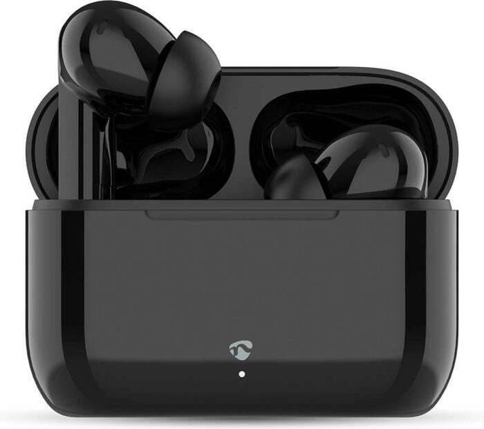 Nedis Volledig Draadloze Oordopjes - ENC (Environmental Noise Cancelling) - Bluetooth - Maximale batterijduur: 24 uur - Aanraakbediening - Charging case - Draadloze oplaadcase - Ingebouwde microfoon