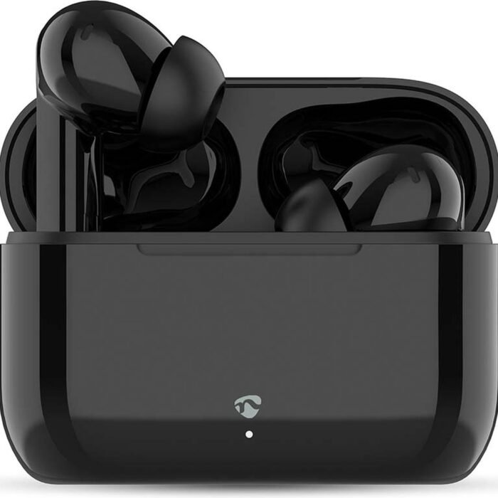 Nedis Volledig Draadloze Oordopjes - ENC (Environmental Noise Cancelling) - Bluetooth - Maximale batterijduur: 24 uur - Aanraakbediening - Charging case - Draadloze oplaadcase - Ingebouwde microfoon