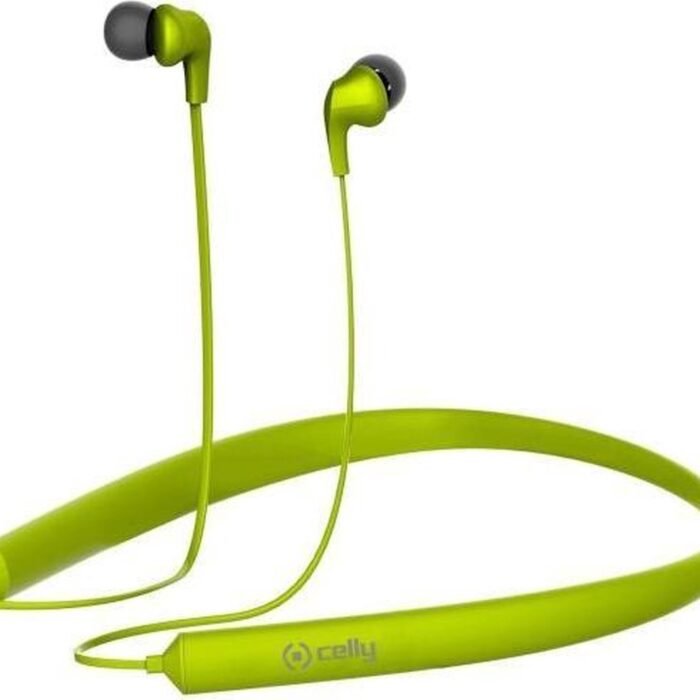 Celly BHNECKGN hoofdtelefoon/headset In-ear, Neckband Bluetooth Groen