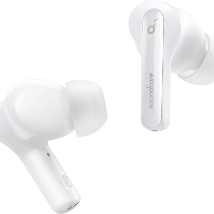 soundcore Note 3i - Noise Cancelling Earbuds with 4 Mic (White) - AI-Enhanced Calls - 10mm Oversized Drivers - Soundcore App for Custom EQ - 36H Playtime