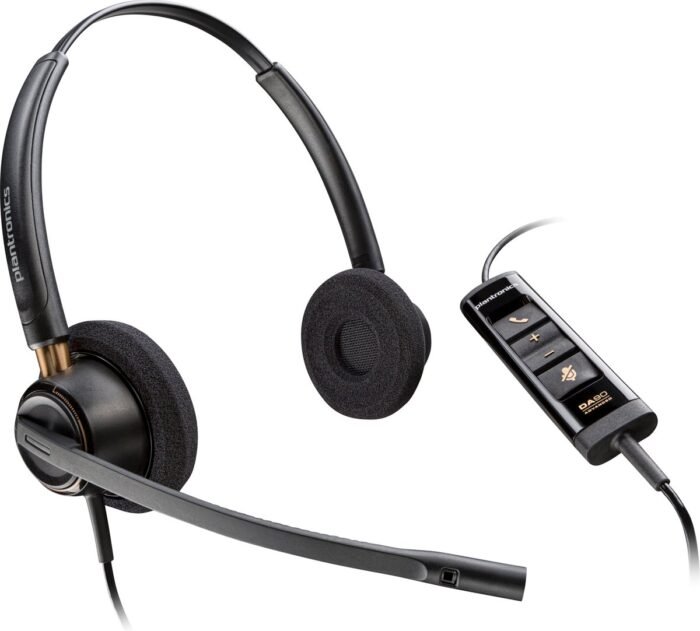 POLY EncorePro 525 USB-A Stereo Headset