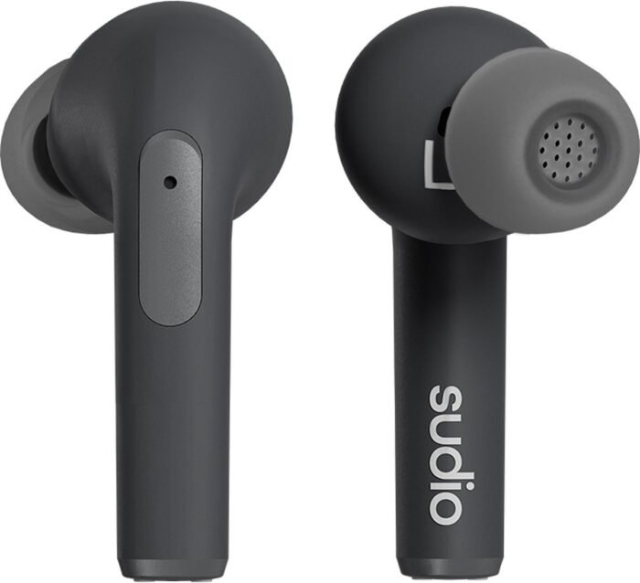 Sudio N2 Pro in-ear true wireless earphones - draadloze oordopjes - met active noice cancellation (ANC) - Zwart