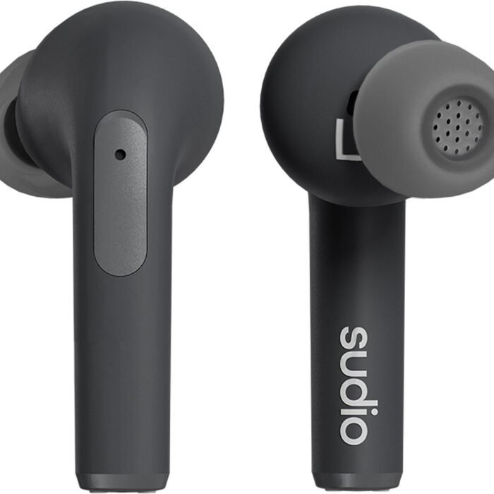 Sudio N2 Pro in-ear true wireless earphones - draadloze oordopjes - met active noice cancellation (ANC) - Zwart