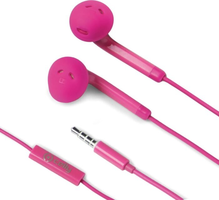 Stereo Oordopjes Fun 35, Roze - Kunststof - Celly