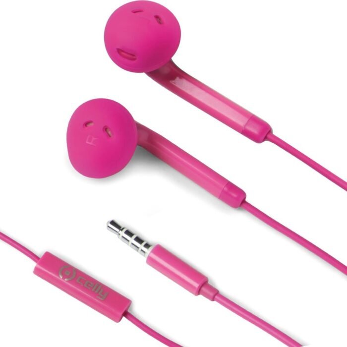 Stereo Oordopjes Fun 35, Roze - Kunststof - Celly