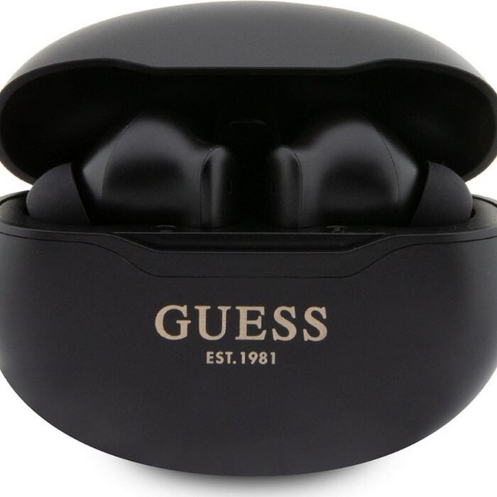 Guess True Wireless Universele Bluetooth In-Ear Oordopjes - Zwart