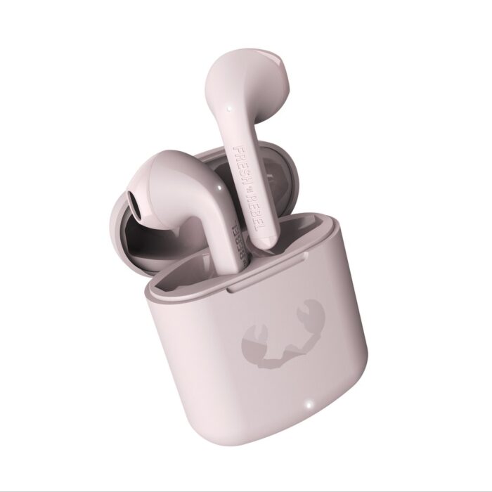 Fresh 'n Rebel Twins Core - True Wireless - 6 uur speelduur (30 uur in totaal) - Smokey Pink