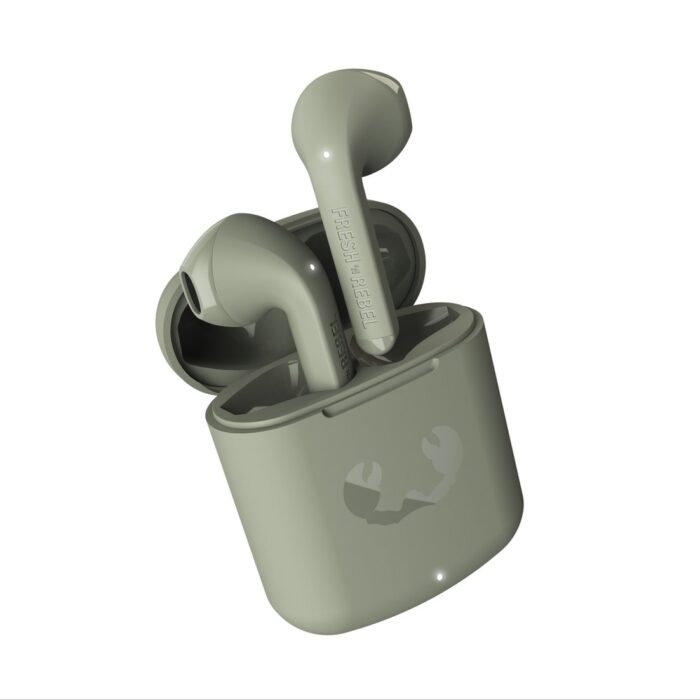 Fresh 'n Rebel Twins Core - True Wireless - 6 uur speelduur (30 uur in totaal) - Dried Green