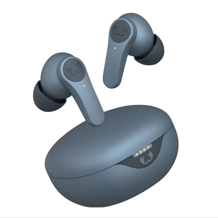 Fresh 'n Rebel Twins Rise - Draadloze Oordopjes - Noise Cancelling - Draadloos opladen - Dive Blue
