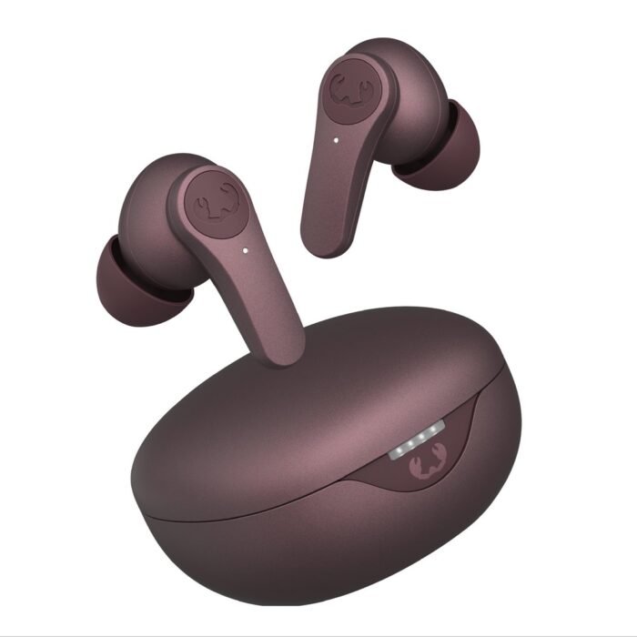 Fresh 'n Rebel Twins Rise - Draadloze Oordopjes - Noise Cancelling - Draadloos opladen - Deep Mauve