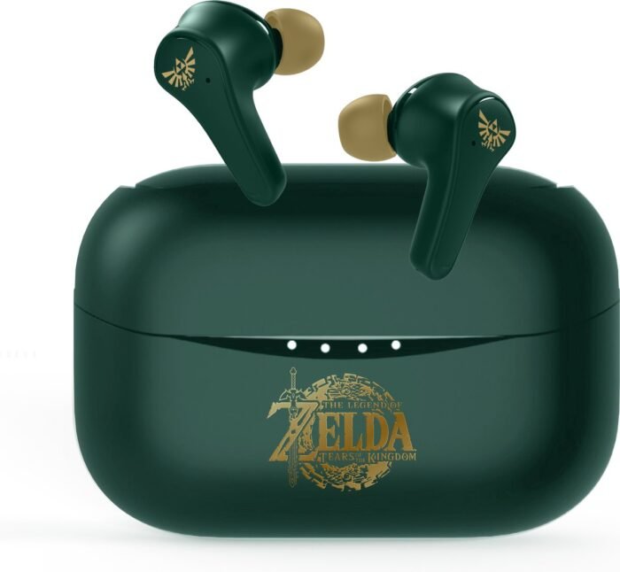 Zelda - draadloze oordopjes - met oplaadcase - touch control - extra eartips - TWS earpods bluetooth