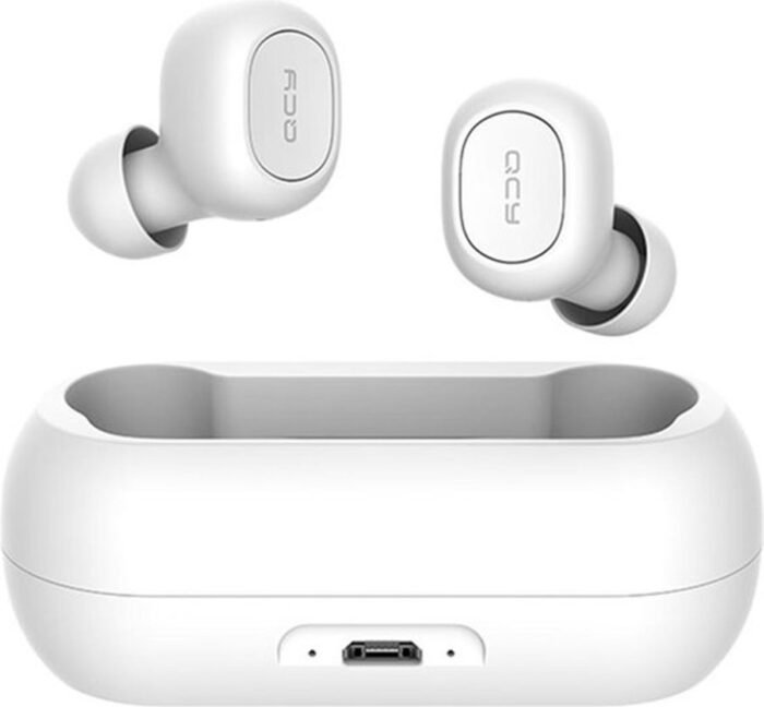 QCY T1C Volledig Draadloze In-Ear Oordopjes - Wit