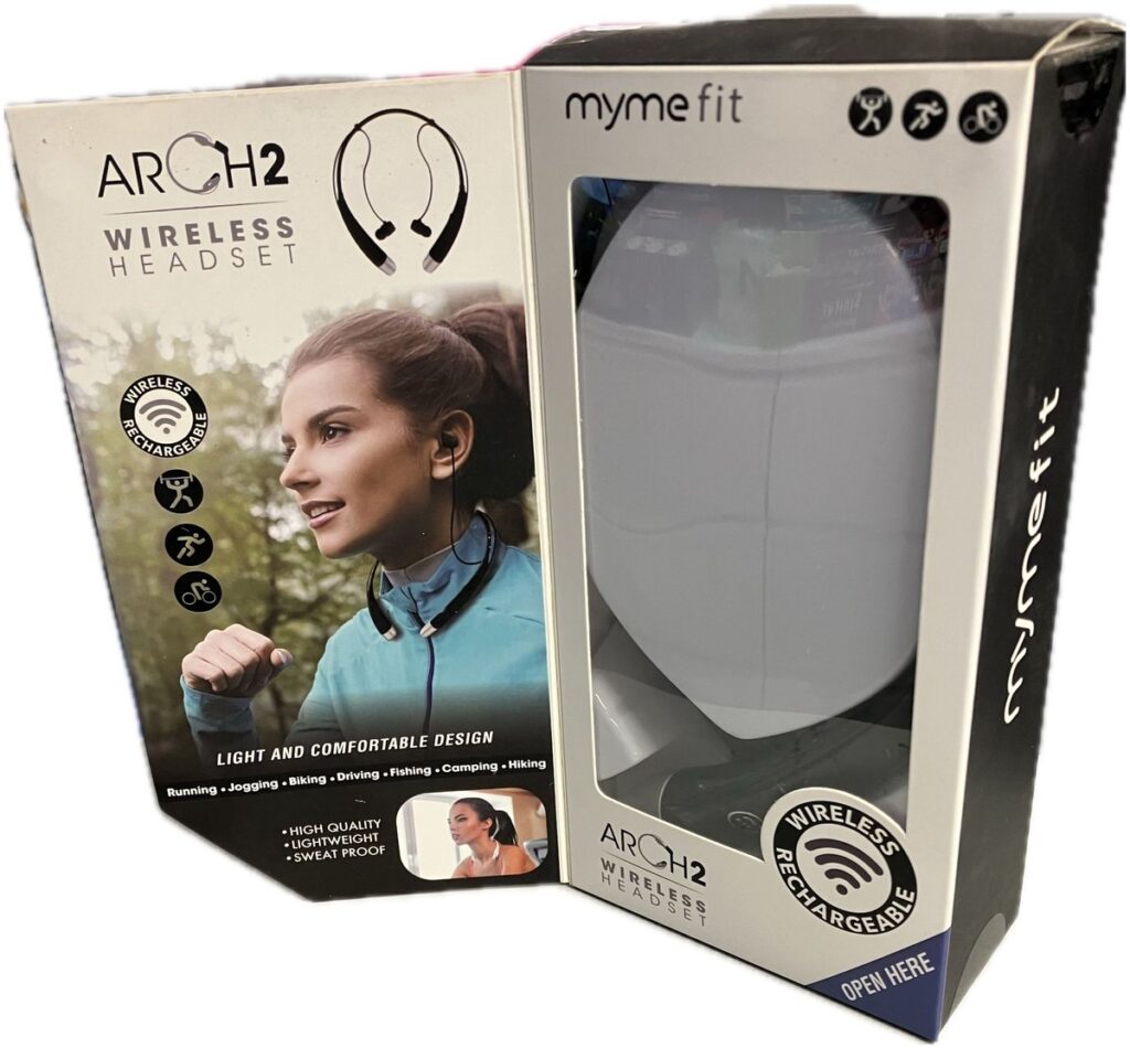 MyMe Fit ARCH2 Wireless Headset Sports Active - Black