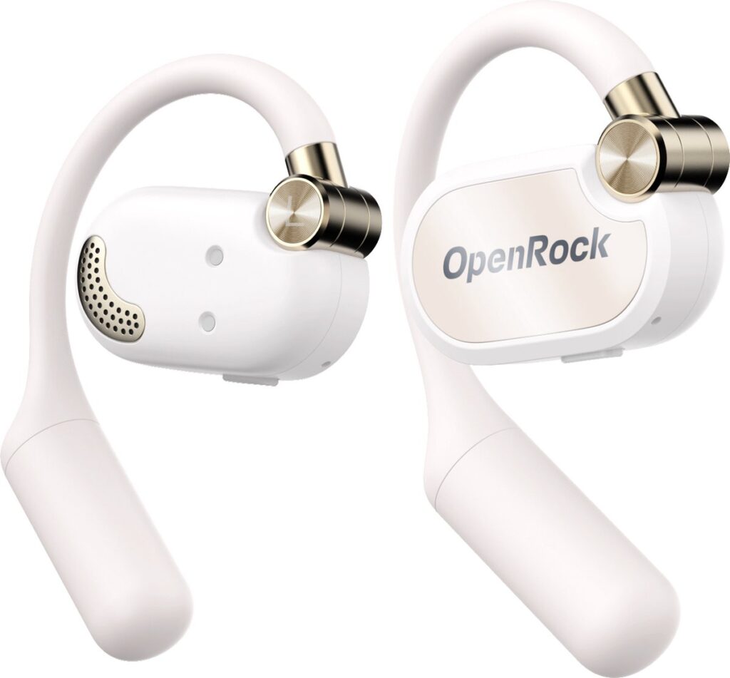 OpenRock X White - Hoofdtelefoon - Bluetooth - Lange batterij - Ruisonderdrukking - draadloos