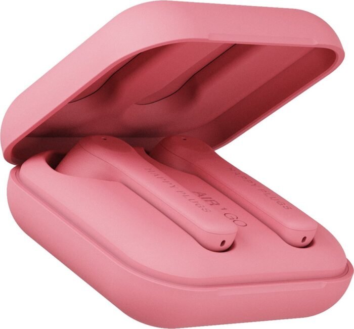 Happy Plugs Air 1 Go Draadloze Bluetooth Oordopjes Roze