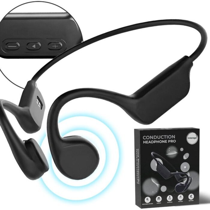 Headphone Pro - Open Ear Koptelefoon - Bone Conduction Koptelefoon - Hardloop - Koptelefoon - IP66 Waterdicht en Stofdicht - Sport Oortjes - Koptelefoon Bone - Draadloze Oordopjes