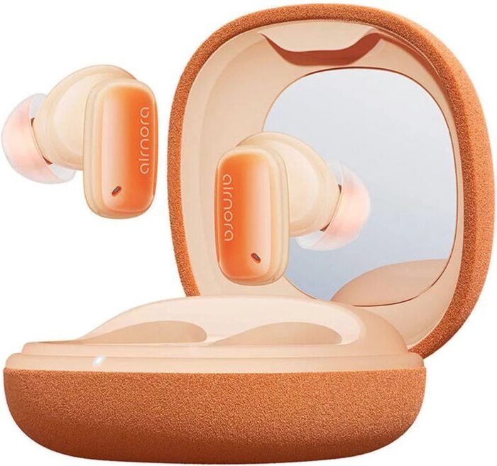 Baseus AirNora 2 Draadloze Bluetooth Oordopjes Noise Cancelling Oranje
