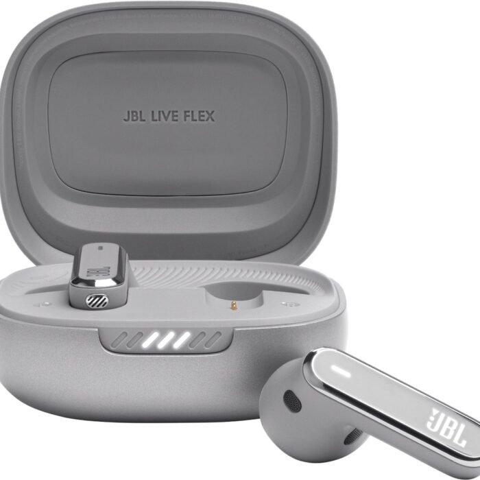 JBL LIVE Flex - True Wireless NC Earbuds - Wireless Charging - Full Touch - Zilver