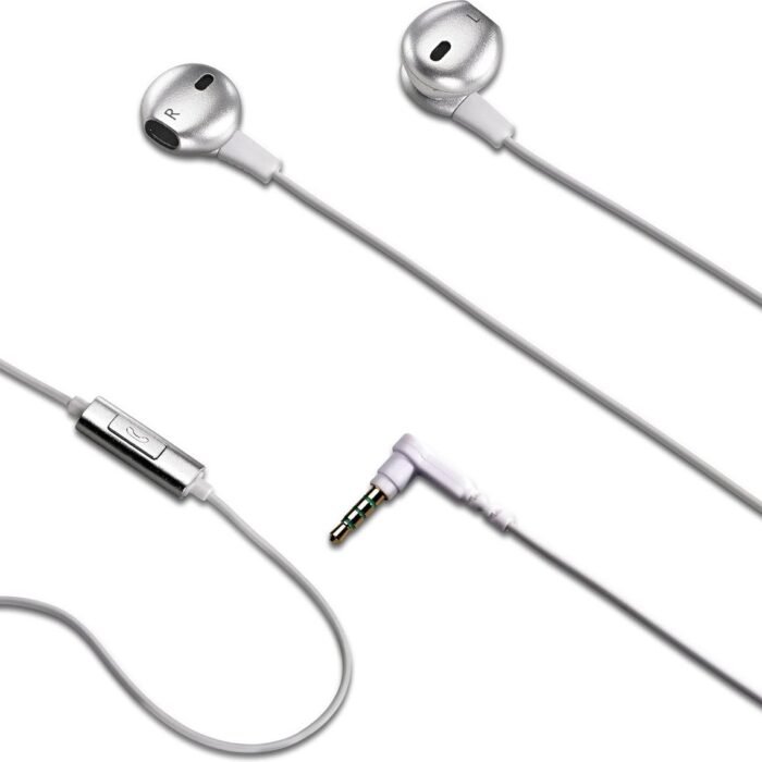 Celly NJOY35SV hoofdtelefoon/headset In-ear oordopjes - 3.5mm Jack aansluiting - Zilver