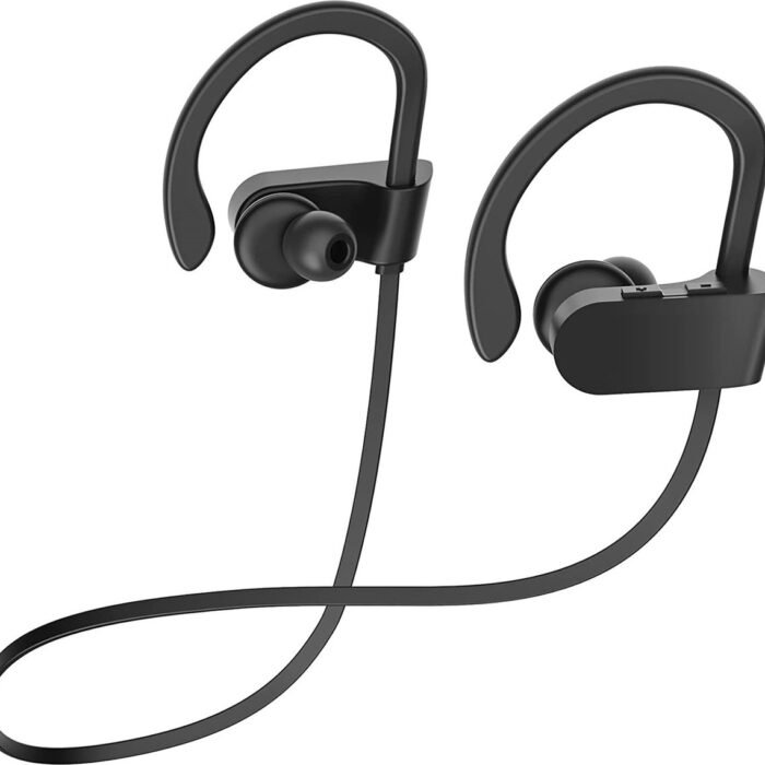 Phreeze BT06 Draadloze Sport Oordopjes - Hardloop Oordopjes - Sport Oortjes - Sportoortjes - Oordopjes Bluetooth - Hardlopen - Stevige Oorbevestiging met Haakjes - Krachtige Bass - Waterdicht IPX8 - Sport Oordopjes
