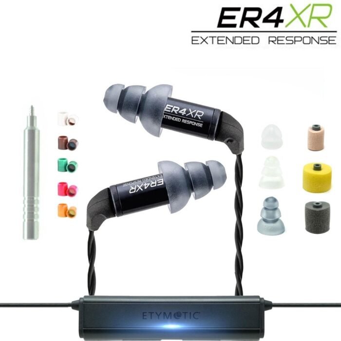 Etymotic ER4XR-BT premium kit - in-ear headphones, noise cancelling, universele tip-kit