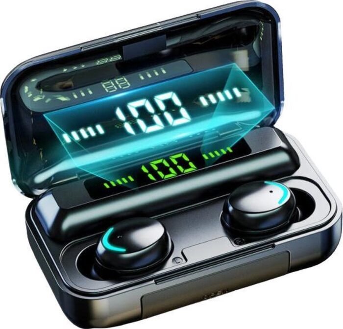 Draadloze Oordopjes - Bluetooth Oortjes - Koptelefoon - Wireless Earbuds - Airpods en Samsung Alternatief - met Oplaadcase - Zwart.