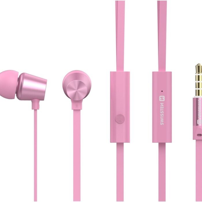 Swissten YS500 In-Ear Oordopjes - Roze