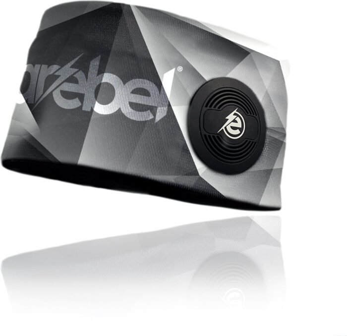Earebel - Performance - sport koptelefoon - on ear - koptelefoon - Hoofdband - maat S/M - hardlopen - fitness – fietsen - Grijs