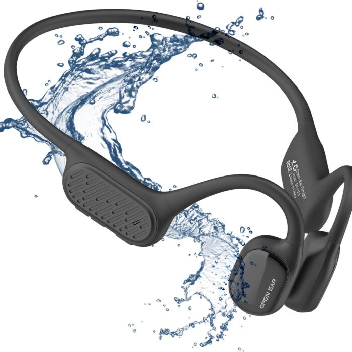 Bone Conduction Headphone - Bone Conduction Oordopjes - Open Ear Koptelefoon - Sport hoofdtelefoon - Sport oortjes - Bluetooth 5.3 - Waterdicht IP68 - 32GB geheugen - Geschikt voor elke Smartphone