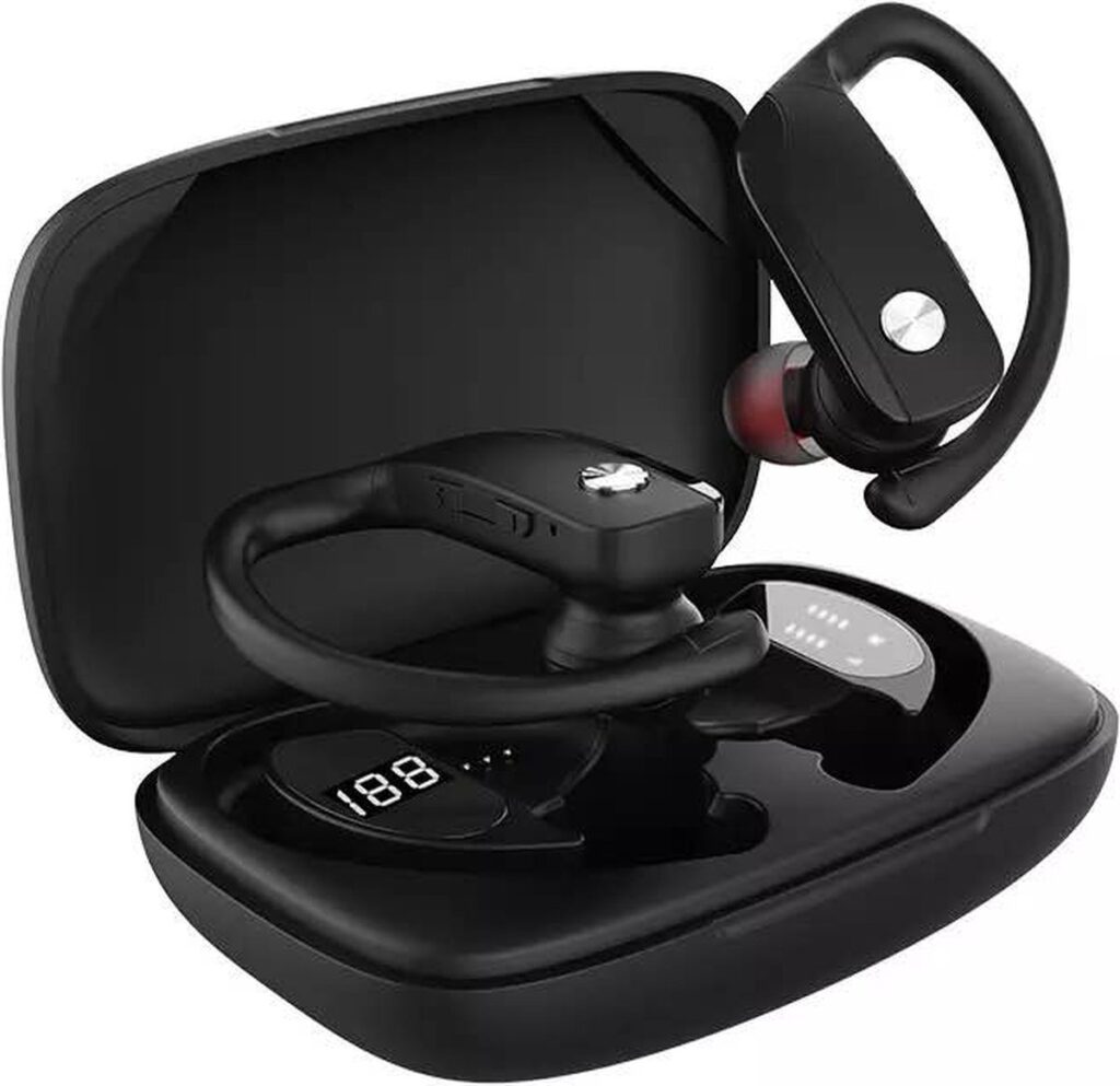 ARRK FIT Draadloze Oordopjes met Oplaadcase - Sport Oordopjes - Hardloop Oortjes Bluetooth - Geschikt voor Android en iOS