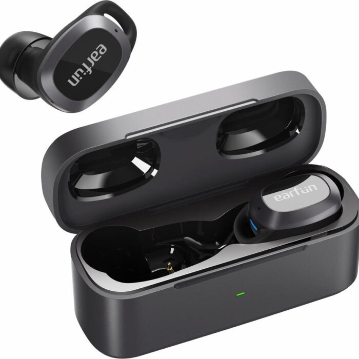 EarFun Free Pro Bluetooth 5.2 Oordopjes - In-Ear - Activate Voice Assistant - Active Noise Cancelling tot 28dB - Zwart