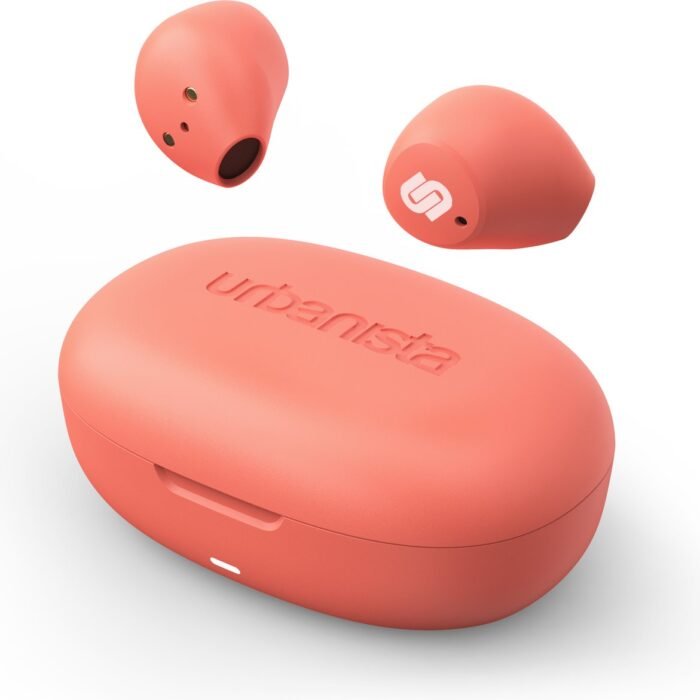 Urbanista Lisbon - Draadloze oordopjes - Bluetooth draadloze oortjes - Coral Peach