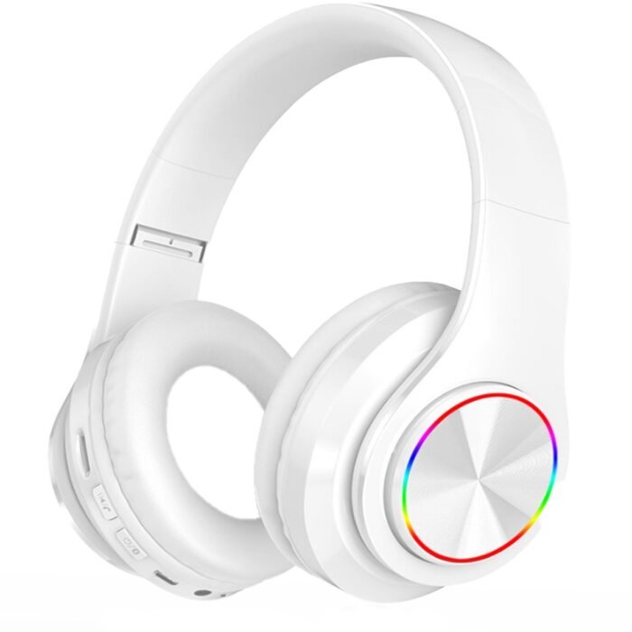 KINSI Gaming Headset met Bluetooth 5.3 - Draadloze Hoofdtelefoon met 3 Verbindingsmodi (Bluetooth/TF-Kaart/AUX) - 50mm Drivers & Ruimtelijk Geluid