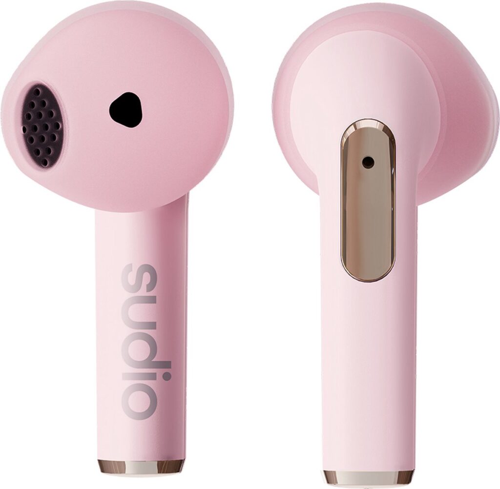 Sudio N2 in-ear true wireless earphones - draadloze oordopjes - Roze